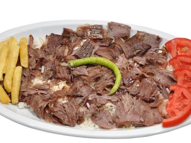Pilav Üstü Et Döner